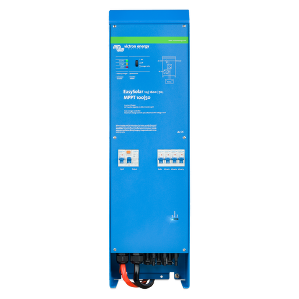 Inverter με Φορτιστή & Ρυθμιστή φόρτισης Victron EasySolar 12/1600/70-16 MPPT 100/50