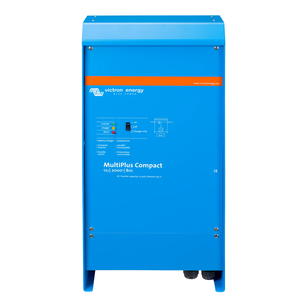Inverter με Φορτιστή Victron MultiPlus C 12/2000/80-30